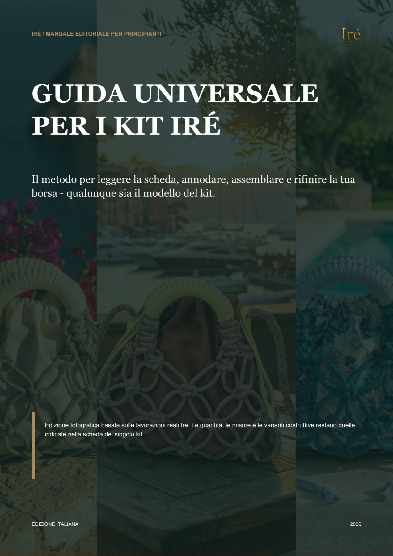 Copertina italiana autentica della Guida universale per i kit Iré